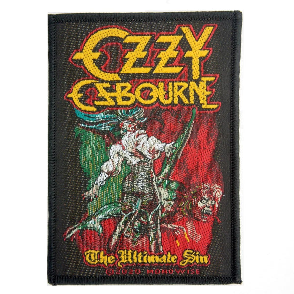 Ozzy Osbourne "The Ultimate Sin" Patch