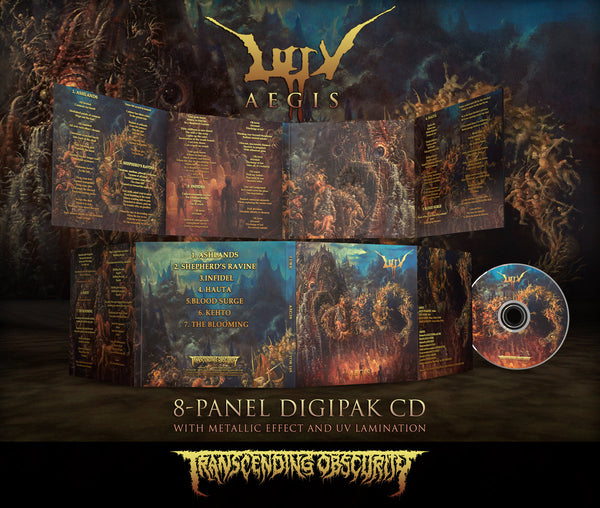 Transcending Obscurity "LURK - Aegis CD" Limited Edition CD