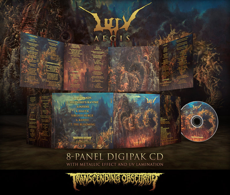 Transcending Obscurity "LURK - Aegis CD" Limited Edition CD