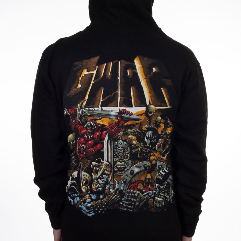 Gwar "The Blood Of Gods Album Art" Zip Hoodie