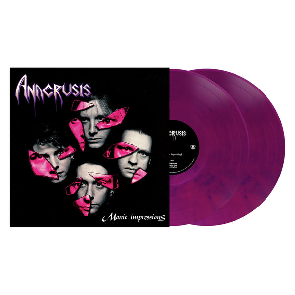 Anacrusis "Manic Impressions (Fuchsia Marbled)" 2x12"