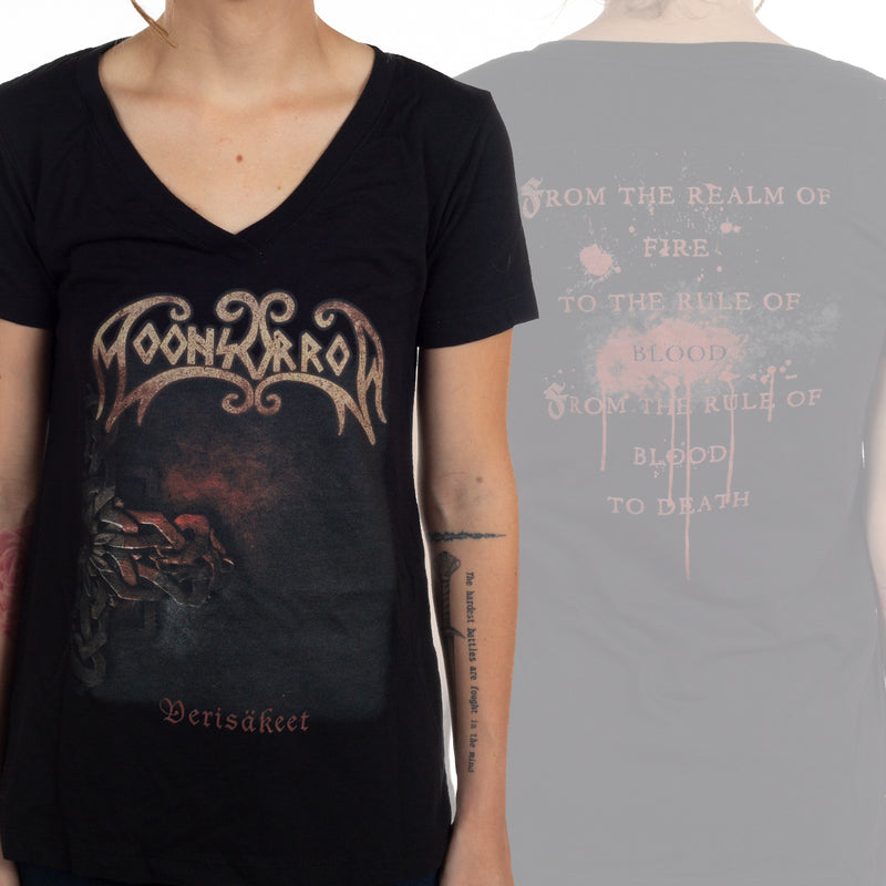 Moonsorrow "Verisäkeet V-Neck" Girls T-shirt