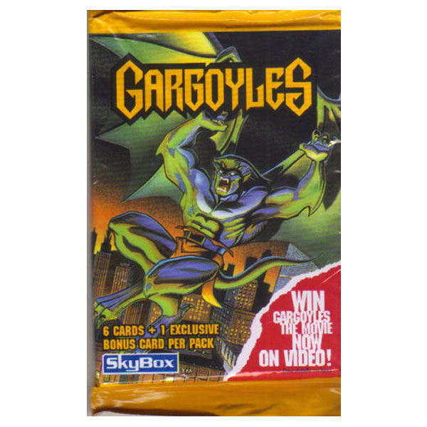 Gargoyles "Sealed Card Pack" Trading Cards