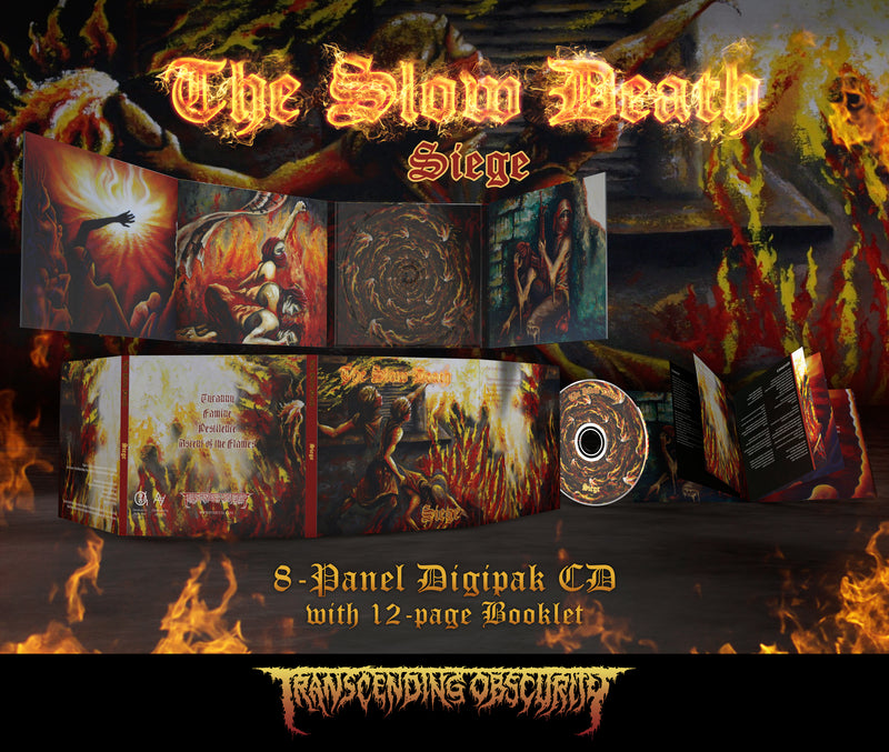 The Slow Death "Siege Digipak CD" Limited Edition CD