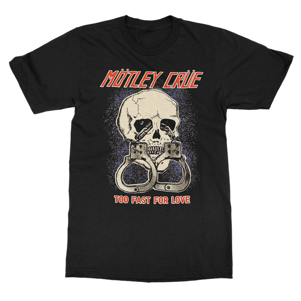 Motley Crue "Too Fast Skull" T-Shirt