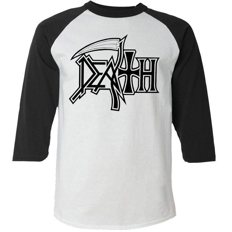 Death "New Logo" Baseball Tee