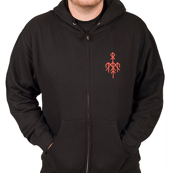 Wardruna "Logo - Small" Zip Hoodie