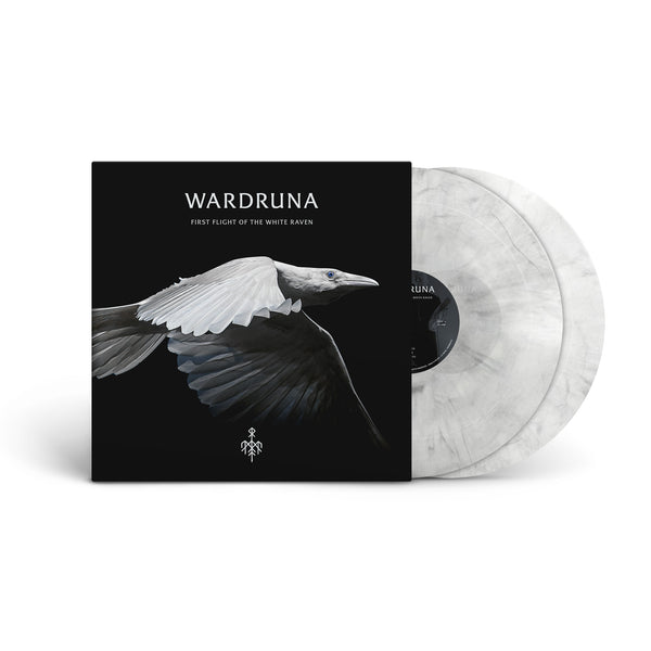 Wardruna "Kvitravn - First Flight of the White Raven (Clear Marble)" Limited Edition 2x12"