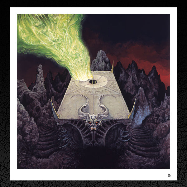 Dan Seagrave "Seance. 'Fornever laid To Rest' Album Cover." Prints