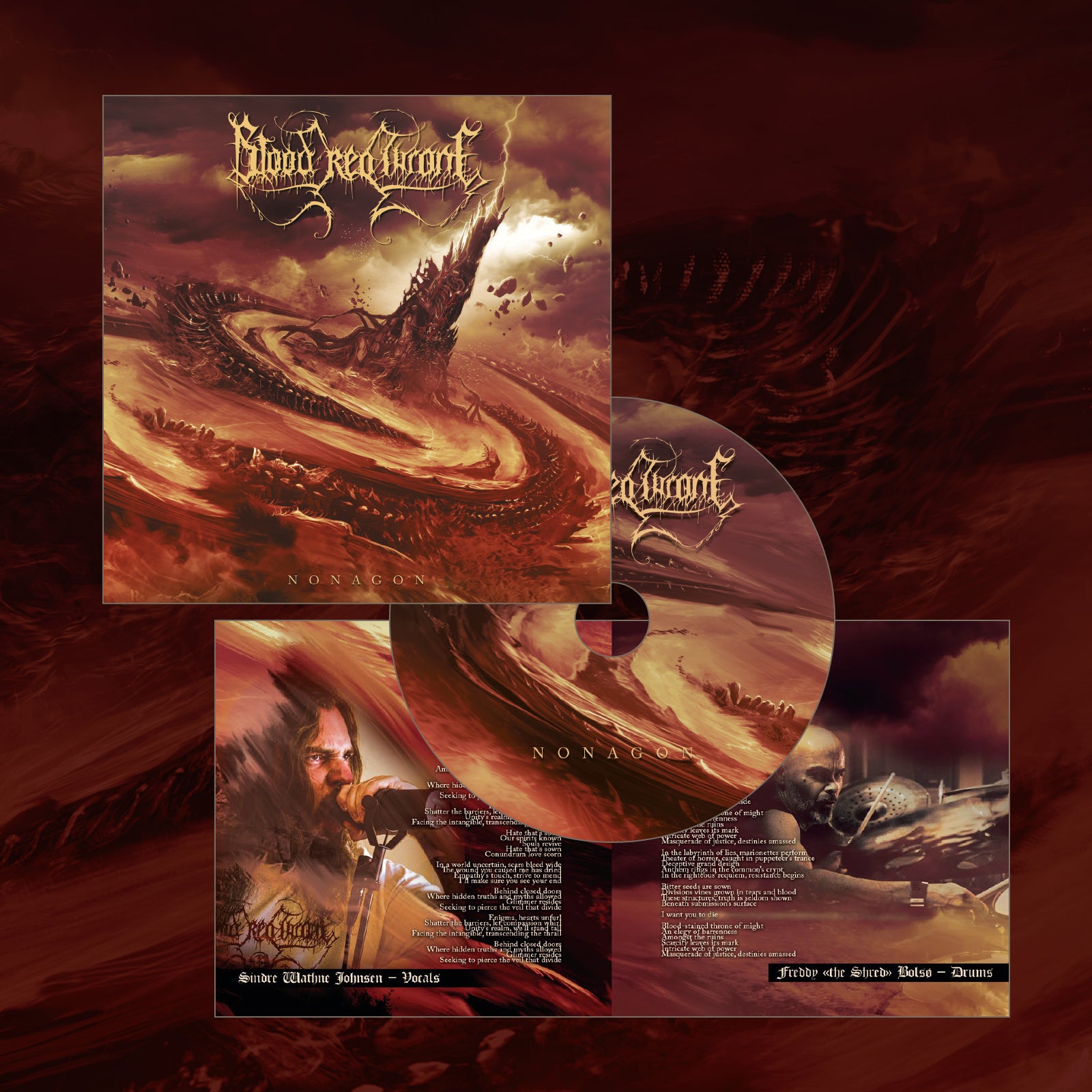 Blood Red Throne Nonagon CD Blood red throne nonagon cd