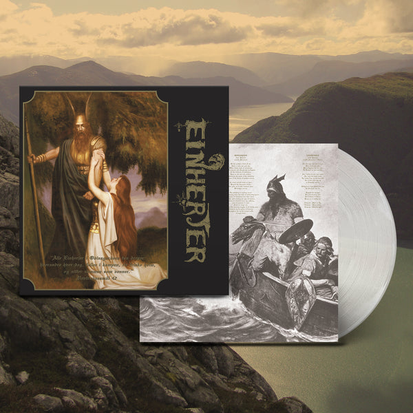 Einherjer "Aurora Borealis / Leve Vikingånden (Lim. clear vinyl)" Limited Edition 12"