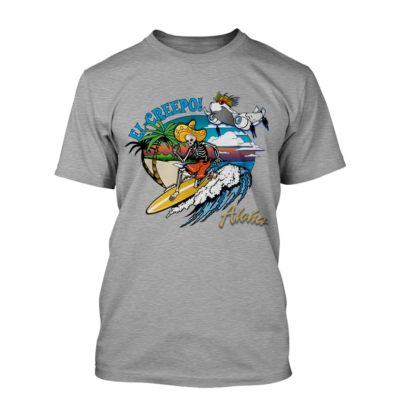 El Creepo "Aloha Plane" T-Shirt