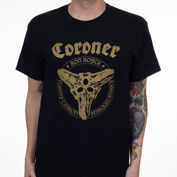 Coroner "Gold Logo" T-Shirt
