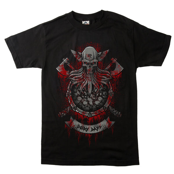 Necro "Gory Days Skull Axe" T-Shirt