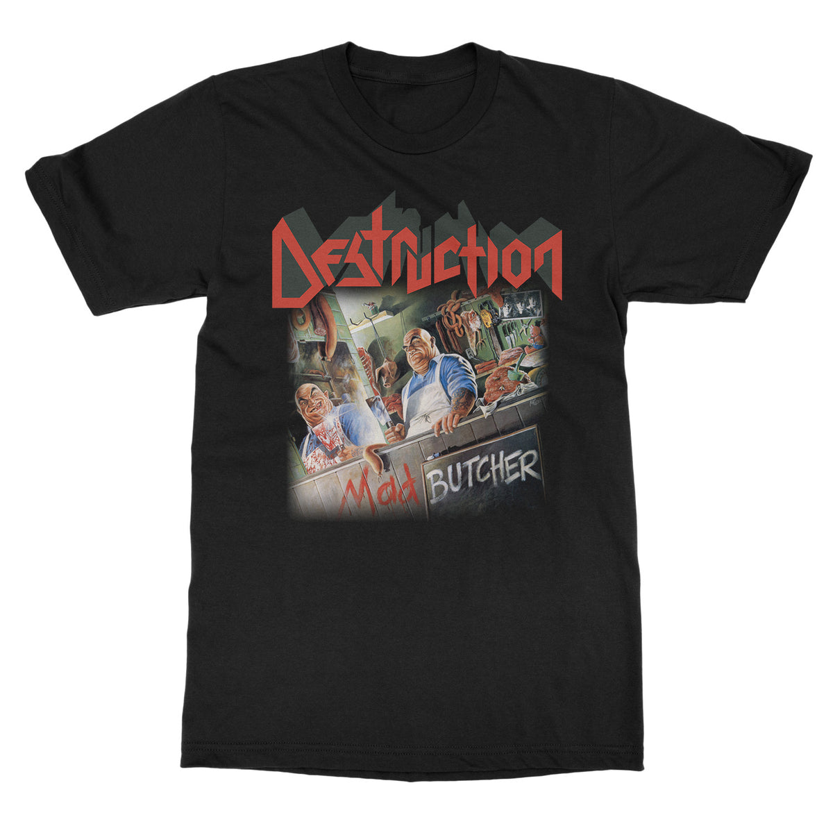 【希少】DESTRUCTION Mad Butcher Tシャツ とCDセット Destruction 