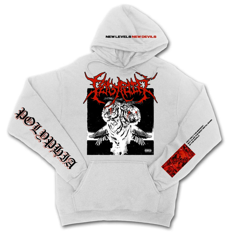 Polyphia "White Tiger" Pullover Hoodie