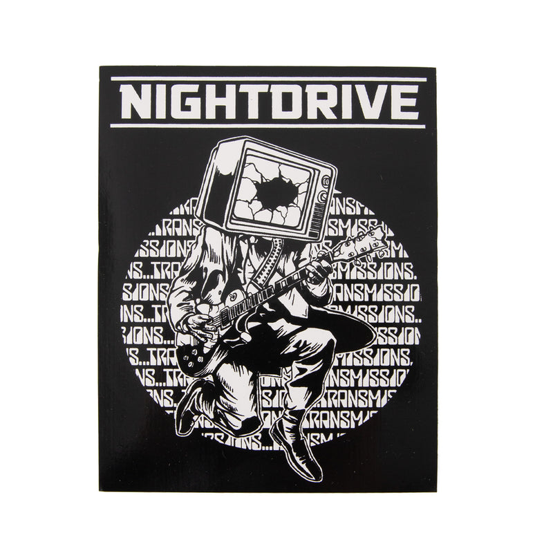 NightDrive "Transmissions" Stickers & Decals