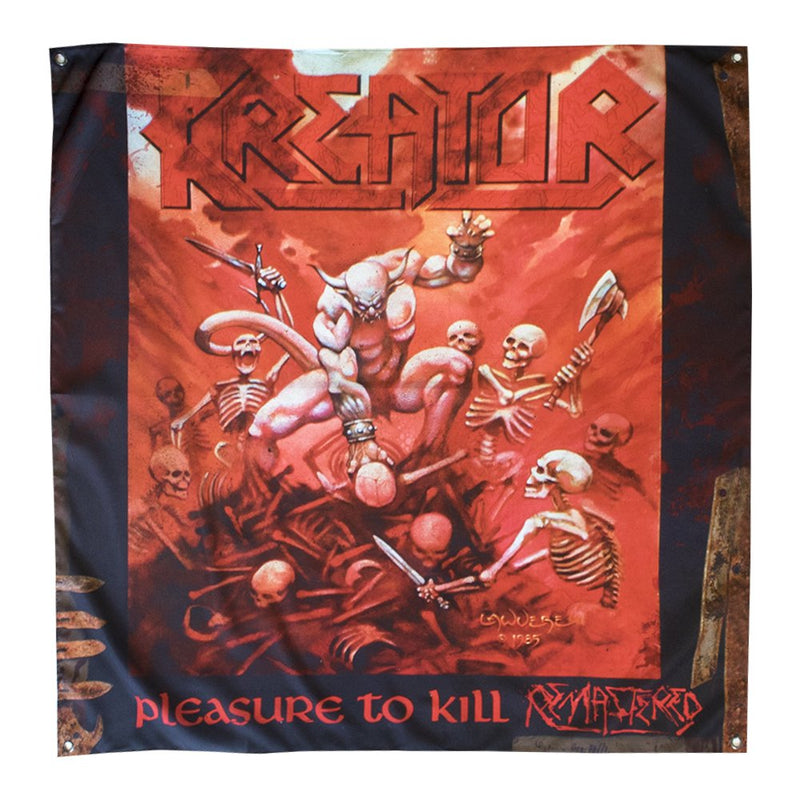Kreator "Pleasure To Kill" Flag