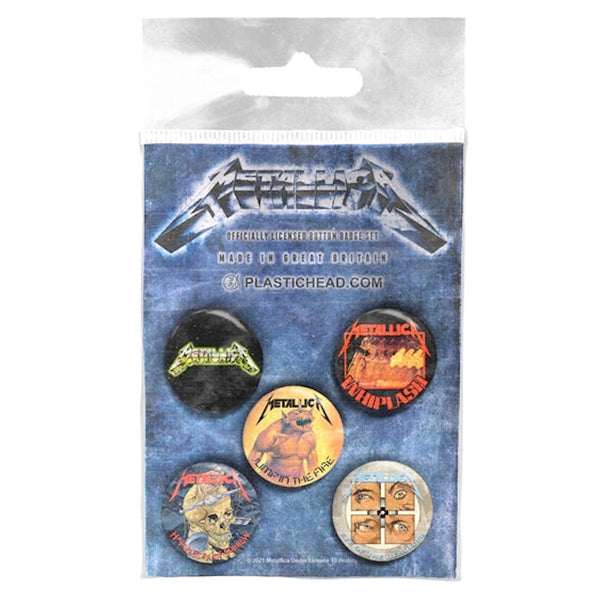 Metallica "The Single Badge Set" Button