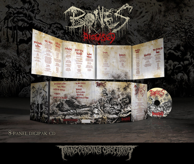 Bones (US) "Diseased" Limited Edition CD