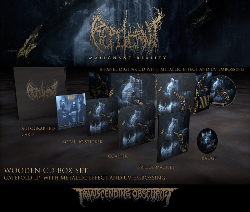 Replicant "Malignant Reality Wooden CD Box" Limited Edition Boxset