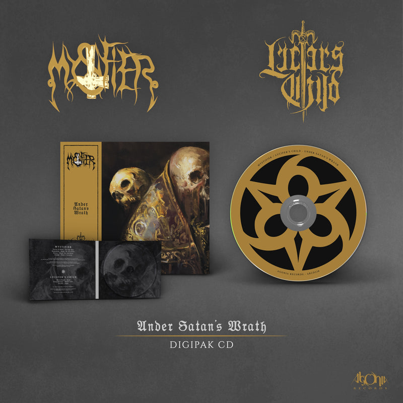 Mystifier / Lucifer's Child "Under Satan's Wrath CD + LC Tee" Bundle
