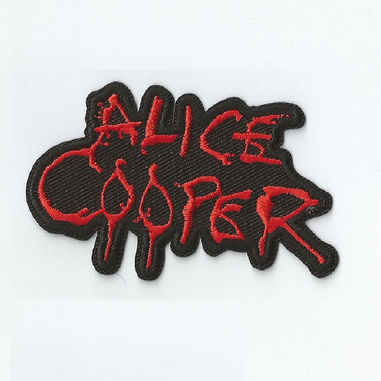 Alice Cooper "Red Logo" Patch