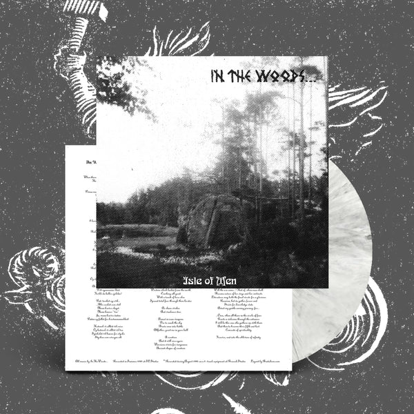 In The Woods... "Isle Of Men (White/black marbled vinyl)" Limited Edition 12"