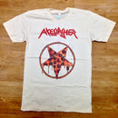 Axeslasher "Pizzagram Tee - White" Limited Edition T-Shirt