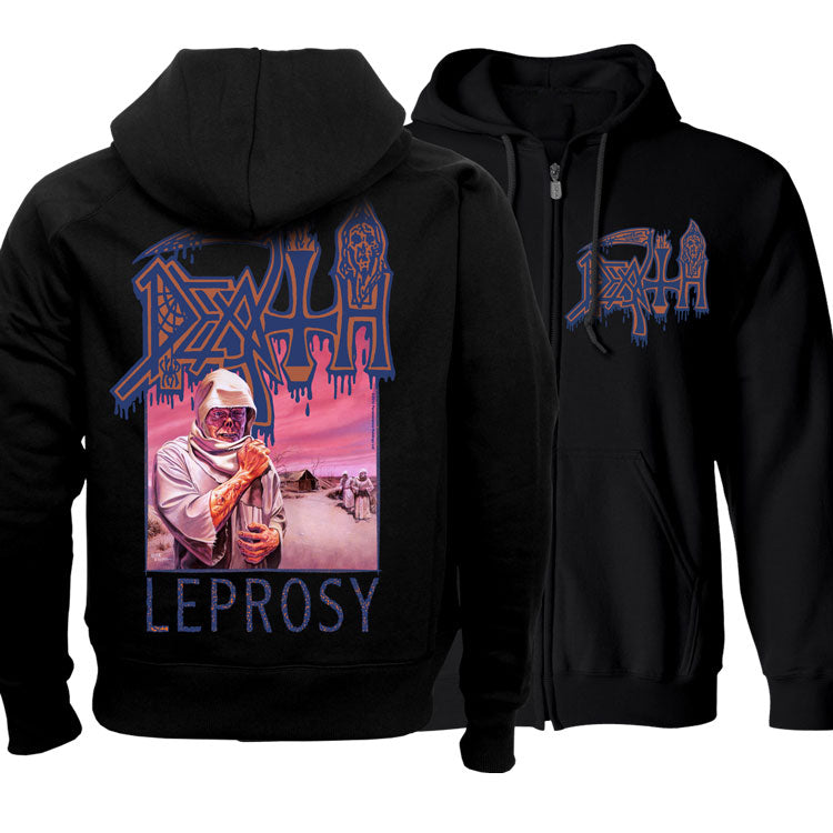 Death "Leprosy" Zip Hoodie