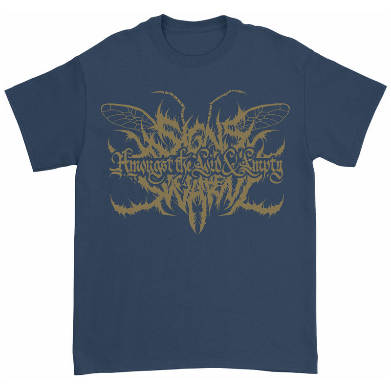 Signs of the Swarm "Amongst the Font & Cresty Navy+Gold" T-Shirt