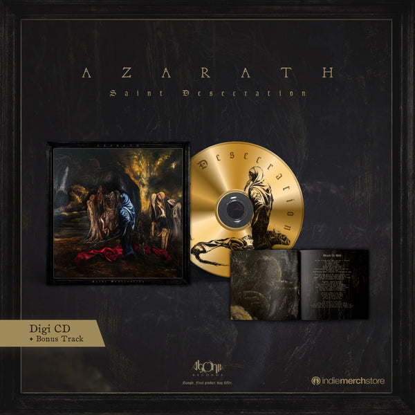 Azarath "Saint Desecration (Digipak)" Limited Edition CD