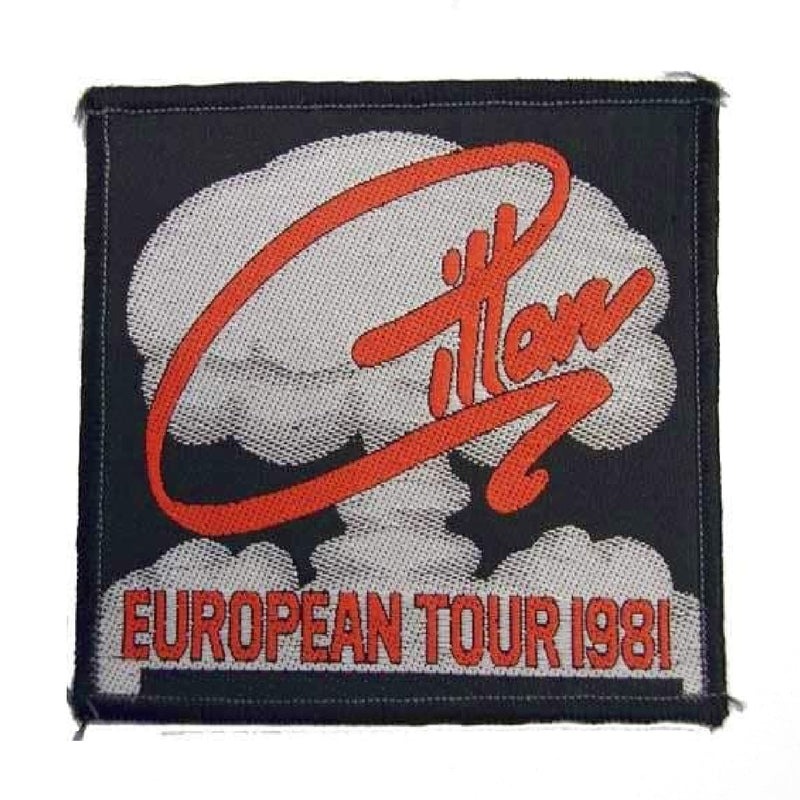 Gillan "Vintage Euro Tour 1981" Patch