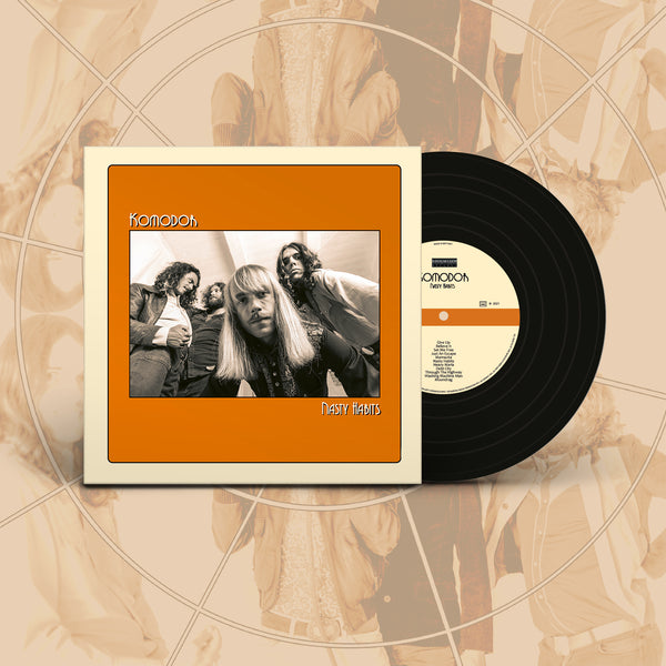 Komodor "Nasty Habits (black vinyl)" Limited Edition 12"
