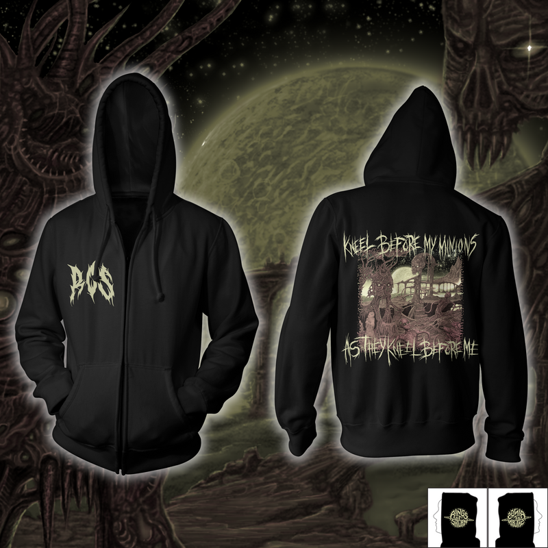 Rings of Saturn "Kneel Before My Minions Glow" Zip Hoodie