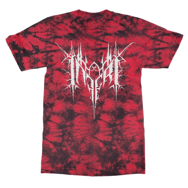 Inferi "Logo Red Tye Die" T-Shirt