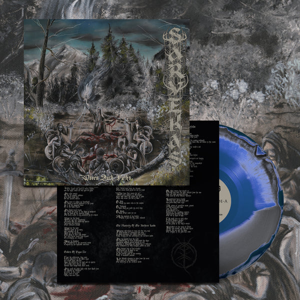 Sarvekas "Woven Dark Paths (sea blue/grey vinyl)" Limited Edition 12"