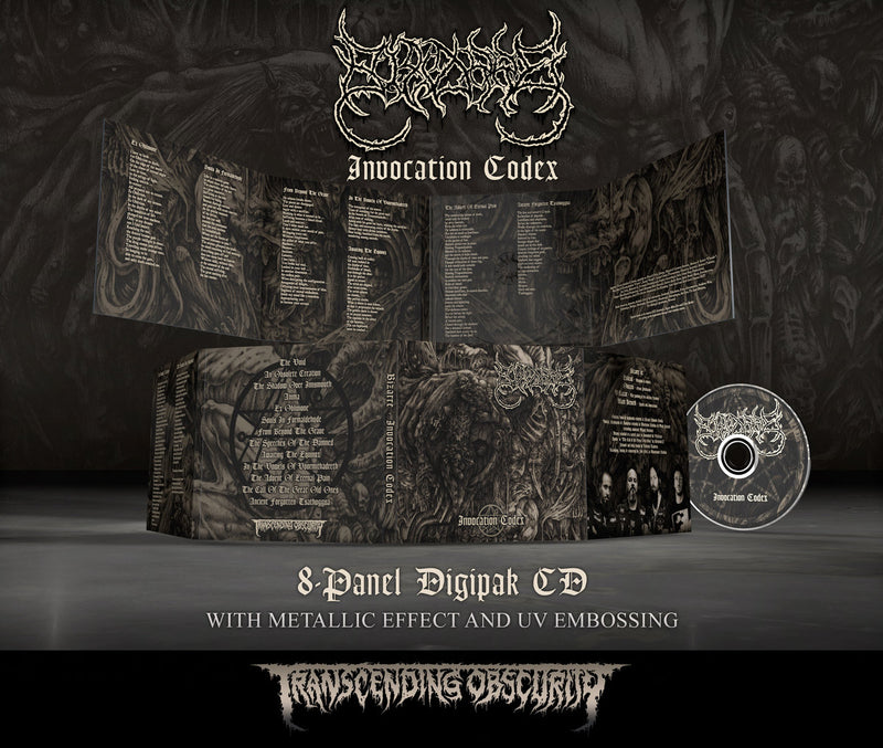 Bizarre "Invocation Codex Digipak CD" Limited Edition CD