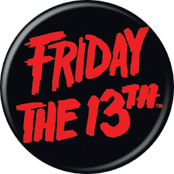 Friday The 13th (1980) "Logo Big" Button