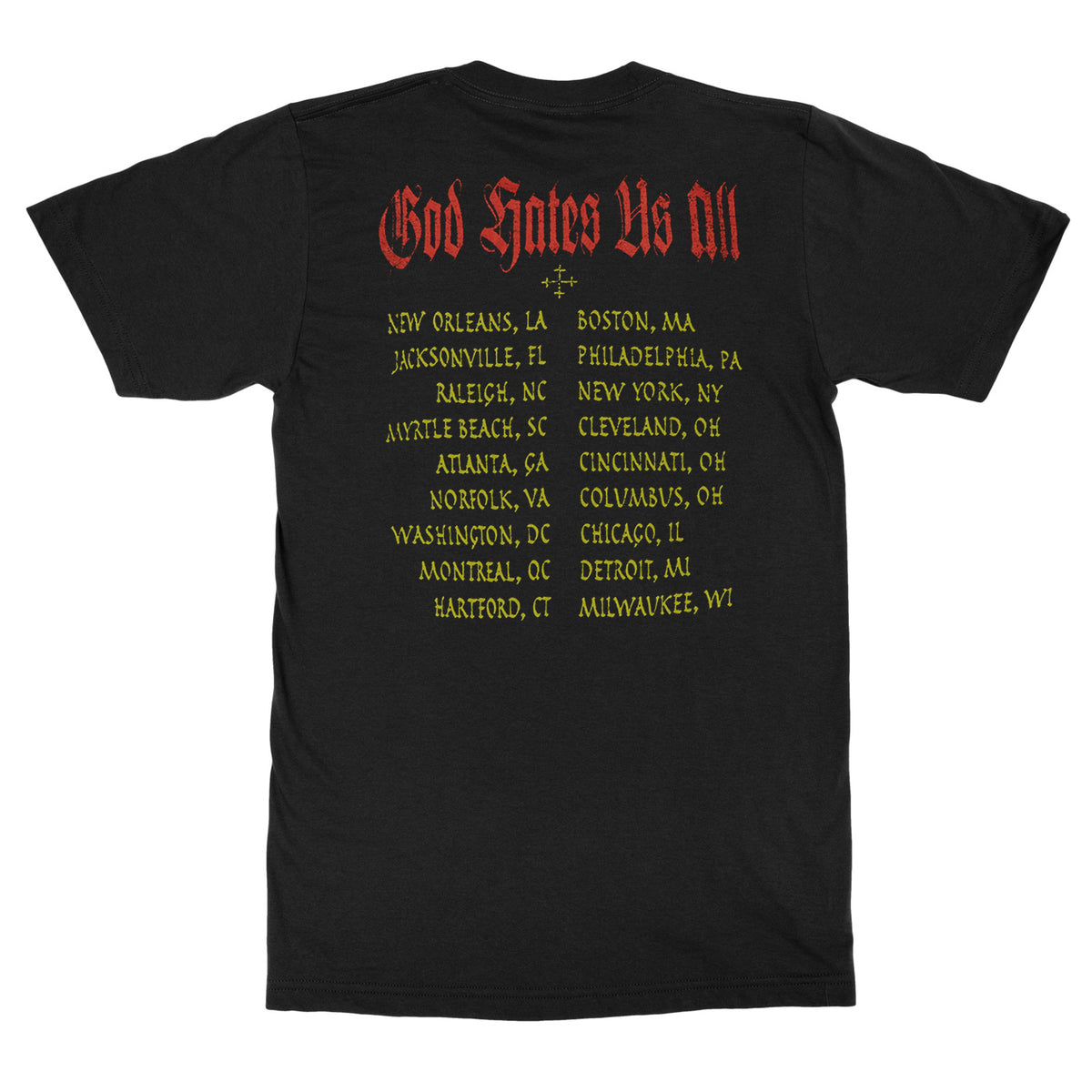 SLAYER GOD HATES US ALL Tシャツ Slayer 