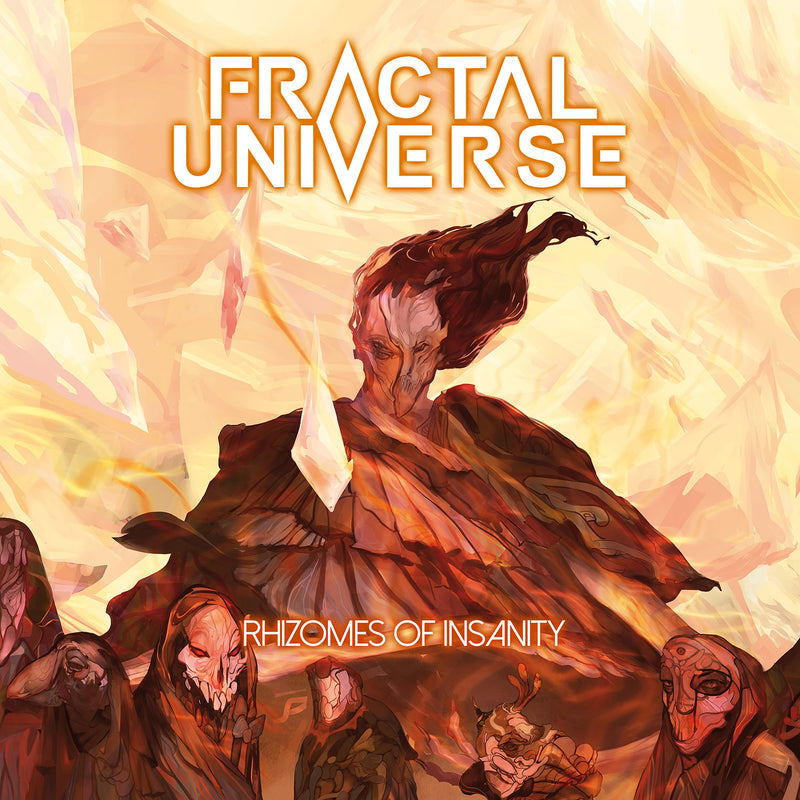 Fractal Universe "Rhizomes of Insanity (Orange Marbled)" 12"