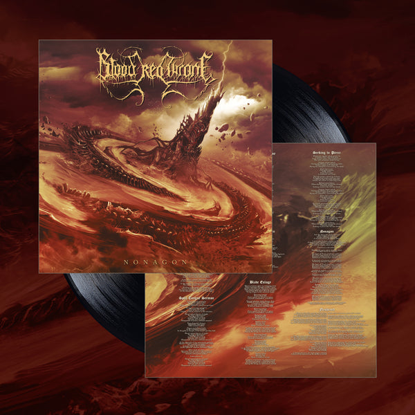 Blood Red Throne "Nonagon (Black vinyl)" Limited Edition 12"