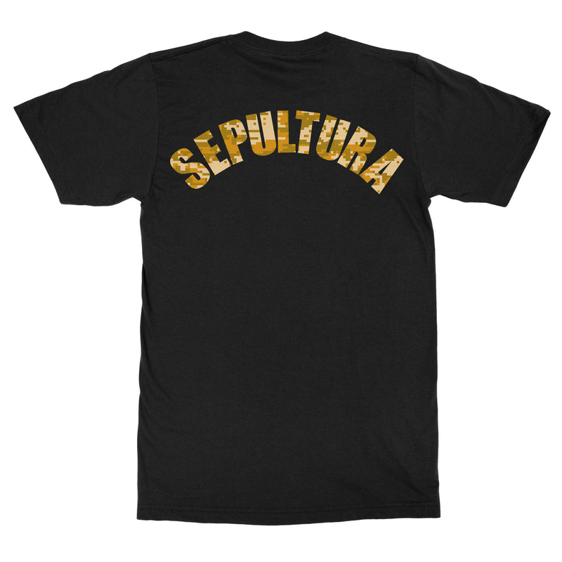 Sepultura "Desert Camo S Logo" T-Shirt