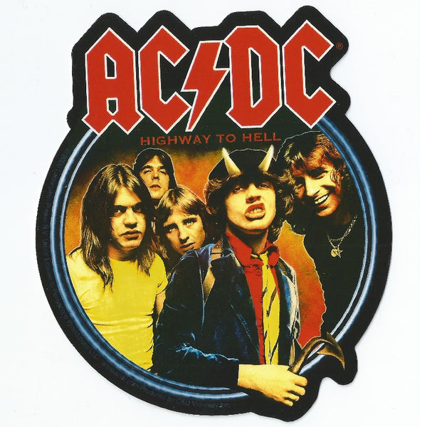 AC/DC "Highway To Hell Circle" Stickers & Decals