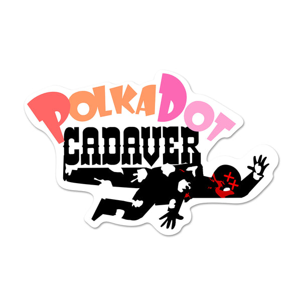 Polkadot Cadaver "Diecut Logo" Stickers & Decals