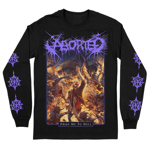Aborted "Drag Me To Hell" Longsleeve