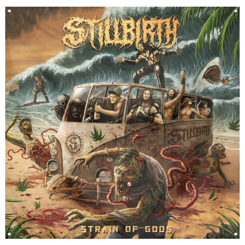 Stillbirth "Strain of Gods" Flag