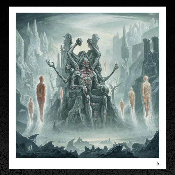 Dan Seagrave "Ingested. 'Where Only Gods May Tread' Album Cover" Collector's Edition Prints