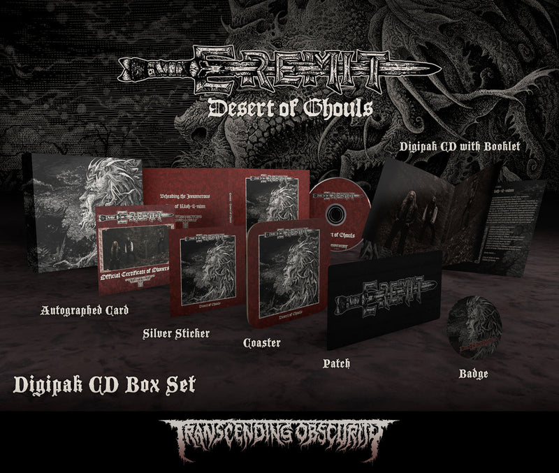 Eremit (Germany) "Desert of Ghouls CD Boxset" Limited Edition Boxset
