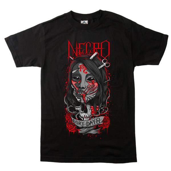 Necro "Gory Days Bloody Roses" T-Shirt